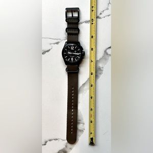 CC Filson Quartz Chronograph Watch for repair/parts.